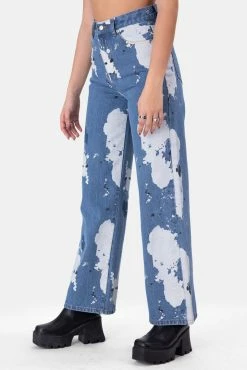 Adika Pollock Paint-Splatter Jeans | WIDE
