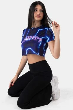 Adika RESPECT Cropped Graphic Tee