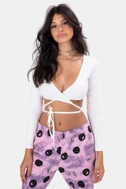 Adika OUTLET Sassy Wrap Crop Top