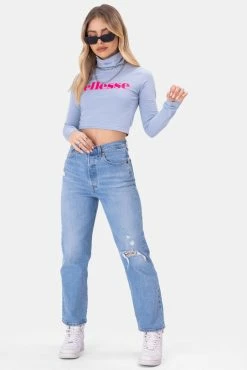 Adika Ellesse // Volitans Turtelneck Crop Top Tops