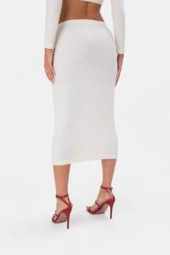 Adika Williamson Knitted Midi Skirt Clothing