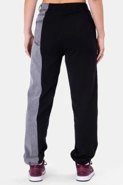 Adika INFLUENCER Denim Detail Sweatpants OUTLET