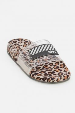 Adika Traffic Clear Strap Sliders