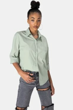 Adika Rossellini Oversize Button Down Shirt OUTLET