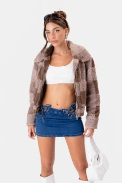Adika Audrene Faux Shearling Jacket