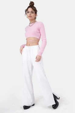 Adika Blanco Flared Sweatpants OUTLET