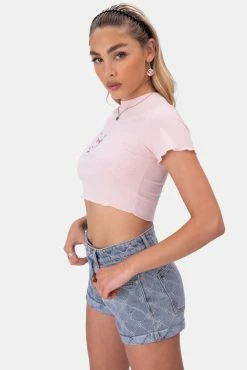 Flash Sale ๐ Adika OUTLET I'M A DEVIL Wavy Cropped Tee ๐คฉ 7 Adika OUTLET I'M A DEVIL Wavy Cropped Tee