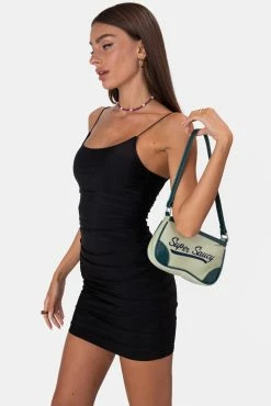 Adika Darlington Ruched Mini Dress