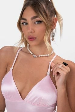 Adika Lovely Satin Finish Bodysuit OUTLET