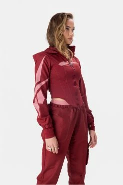 New 🤩 Adika Tops REEBOK // Cardi B Corset Zip Hoodie ✔️ 6 Adika Tops REEBOK // Cardi B Corset Zip Hoodie