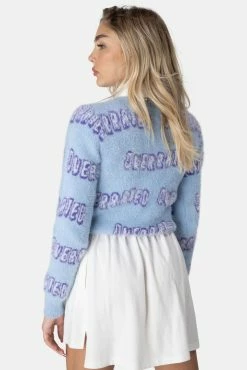 Best Pirce ❤️ Adika OVERRATED Fuzzy Sweater ❤️ 8 Adika OVERRATED Fuzzy Sweater