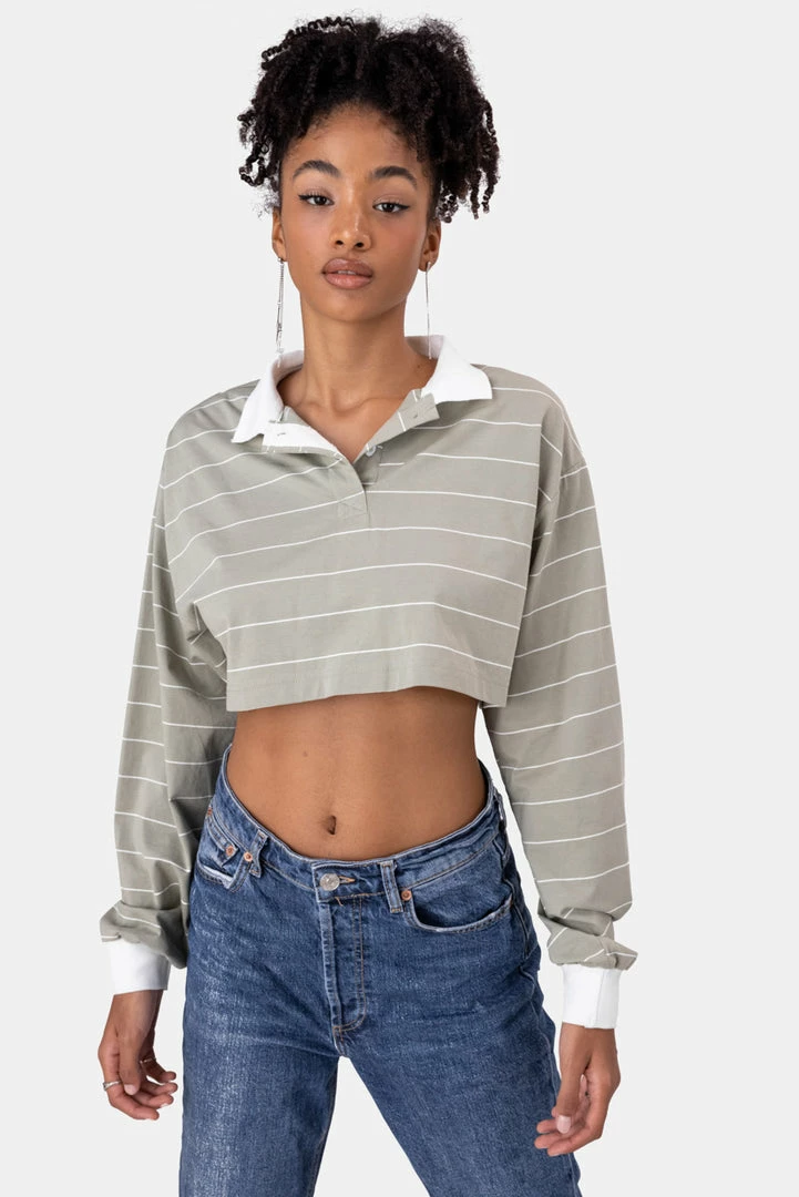 Best deal ๐ Adika Grande Cropped Polo ๐ Shirt OUTLET ๐ฏ 3 Adika Grande Cropped Polo Shirt OUTLET