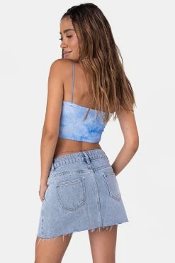 Flash Sale ๐ Adika Mitchell Tie-Dye Crop Top OUTLET โญ 8 Adika Mitchell Tie-Dye Crop Top OUTLET