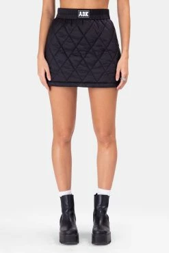 Adika Clothing ADK Quilted Mini Skirt