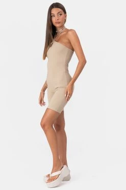 Adika OUTLET Savanah Halter Biker Unitard