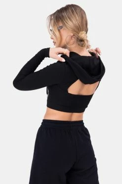 Adika Ortega Cut-Out Crop Top