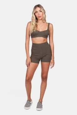 Adika Heat Wave Cupped Bralette Top