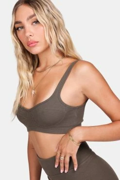Adika Heat Wave Cupped Bralette Top