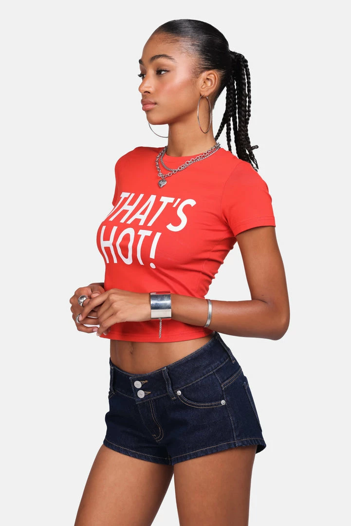Budget 🌟 Adika That's Hot Short Sleeves Tee New 🎉 3 Adika That's Hot Short Sleeves Tee New