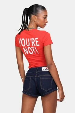 Budget 🌟 Adika That's Hot Short Sleeves Tee New 🎉 7 Adika That's Hot Short Sleeves Tee New