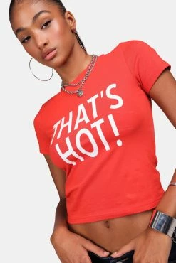 Adika That's Hot Short Sleeves Tee New