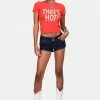 Adika That's Hot Short Sleeves Tee New