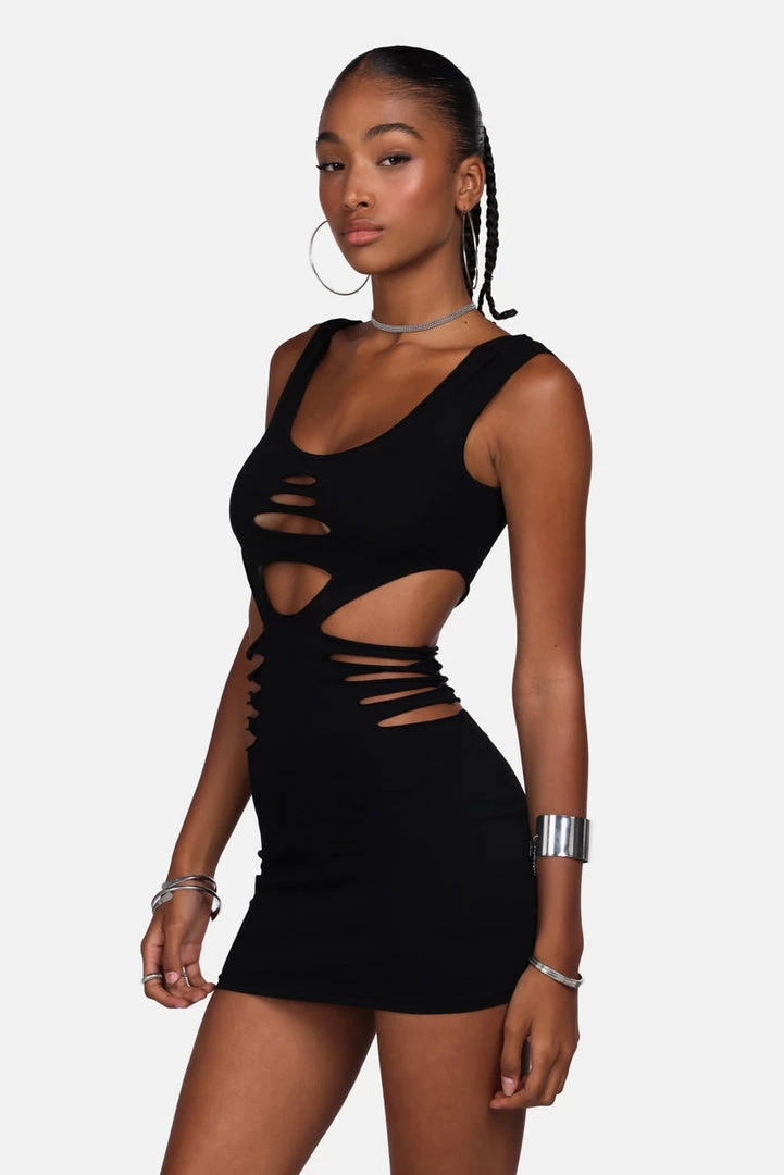 Outlet โ Adika Live Concert Cut-Out Mini ๐ Dress New ๐ 3 Adika Live Concert Cut-Out Mini Dress New