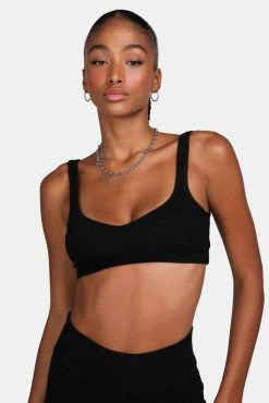Adika Heat Wave Cupped Bralette Top New