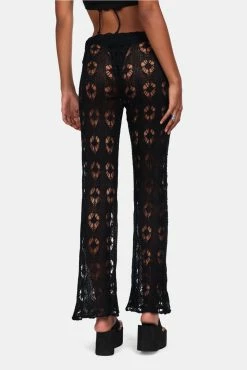 Adika New Under The Palms Flower Crochet Pants