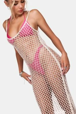 Adika New Free Spirit Crochet Midi Dress