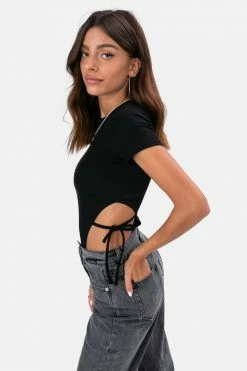 Adika Lourdes Cut-Out Bodysuit OUTLET