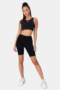 Adika REEBOK // Beyond The Sweat Cut-Out Crop Top