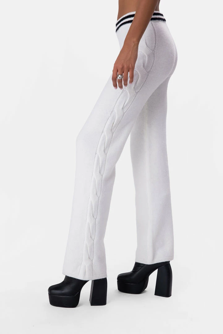 Deals ๐ Adika McCarry Stripe-Waistband Knitted Pants Clothing ๐คฉ 1 Adika McCarry Stripe-Waistband Knitted Pants Clothing