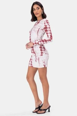 Cheap 🌟 Adika Lennon Tie-Dye Mini 👗 Dress OUTLET 👏 7 Adika Lennon Tie-Dye Mini Dress OUTLET