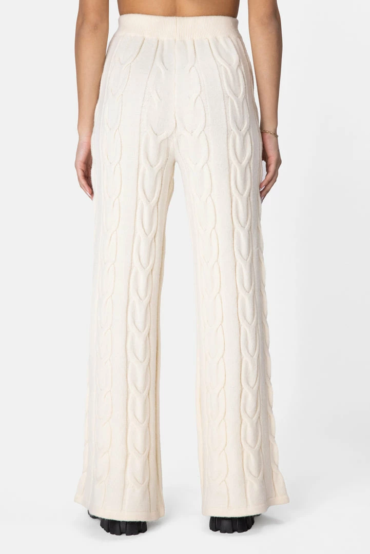 Best reviews of ๐งจ Adika Braids Cable Knit Flared Pants ๐ 4 Adika Braids Cable Knit Flared Pants