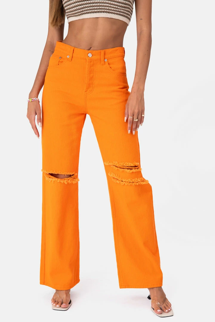 Cheapest ๐คฉ Adika Blaine Ripped ๐ Jeans | WIDE ๐ 2 Adika Blaine Ripped Jeans | WIDE