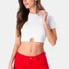 Adika Benji Ribbed Crop Top