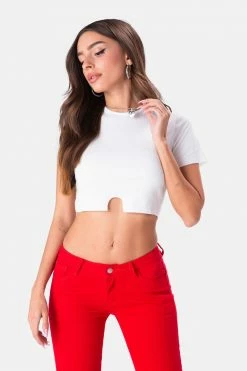 Adika Benji Ribbed Crop Top