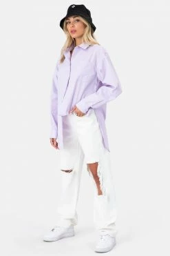 Adika Piper Oversized Button-Down Shirt OUTLET