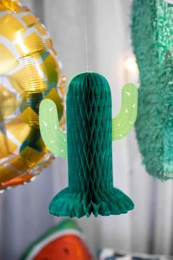 Adika Cactus-Party Honeycomb Decoration OUTLET