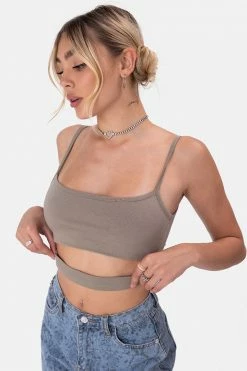 Adika Clothing Delight Cut-Out Crop Top