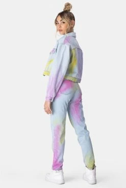 Outlet ❤️ Adika Aurora Cropped Denim Jacket 😀 8 Adika Aurora Cropped Denim Jacket