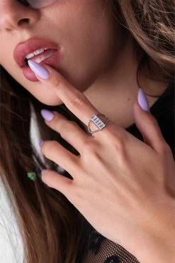 Adika Hennessy Rhinestone Ring