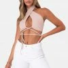 Adika OUTLET Romeo Cross-Wrap Halter Top