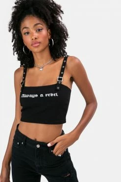 Adika OUTLET REBEL Buckle Strap Top