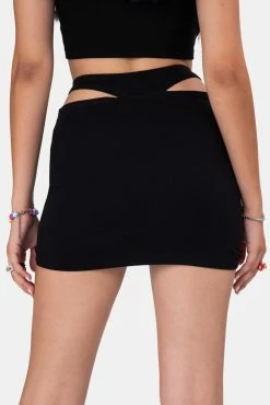 Budget 🥰 Adika Clothing Sass Cut-Out Mini 👗 Skirt ⭐ 8 Adika Clothing Sass Cut-Out Mini Skirt