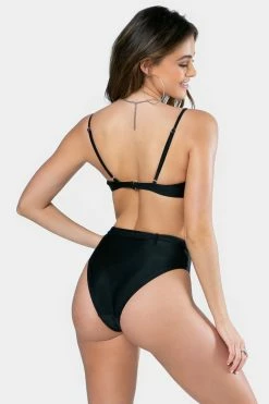 Adika Blackout High Waist Bikini Bottom