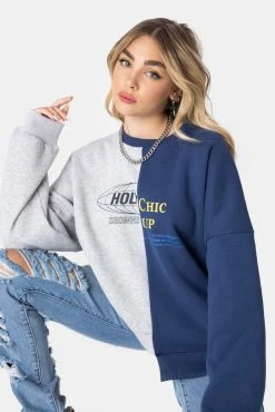 Adika HOLY CHIC Color-Block Sweatshirt OUTLET