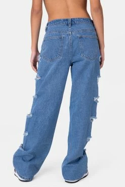 Cheapest 🥰 Adika Smirk Ripped 👖 Jeans | WIDE Clothing 🌟 8 Adika Smirk Ripped Jeans | WIDE Clothing