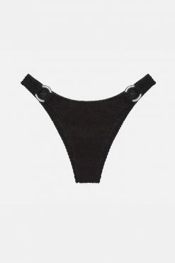 Adika OUTLET Shirred Bikini Bottom With Ring Detail